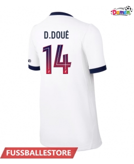 Günstige Paris Saint-Germain Desire Doue #14 Auswärtstrikot Damen 2026-27 Kurzarm